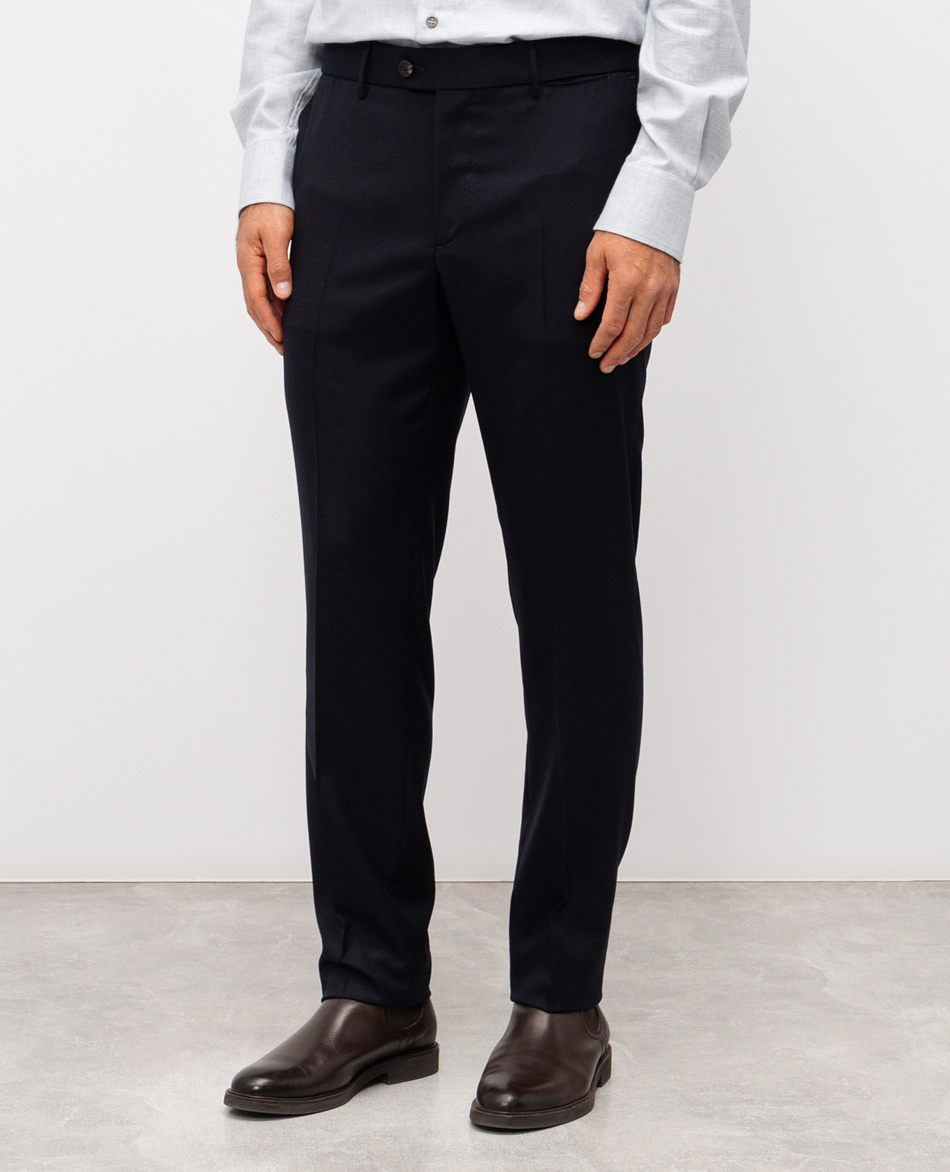 

Blue wool pants Peserico