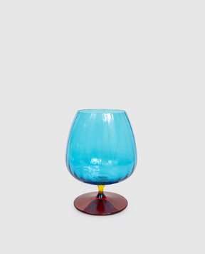 La Reine Set of blue Joy cognac glasses 6 pcs JOYCOGNAC
