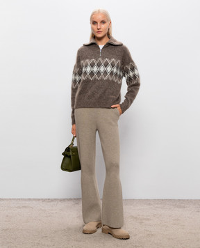 Fusalp HESYALA beige wool and cashmere pants K1504