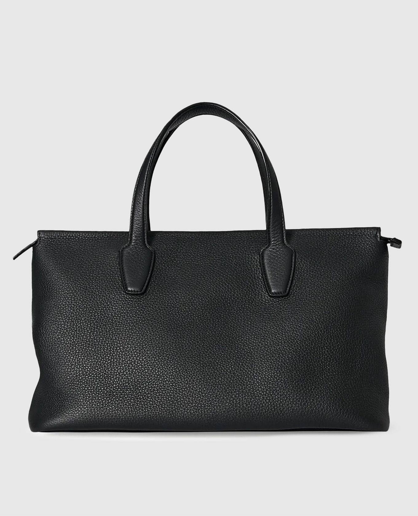 

Marcel black leather tote bag The Row