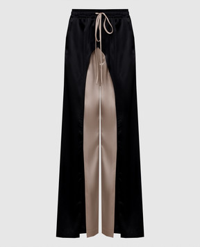SSHEENA Black Pajama Pants 26SSPAJAMATS26005