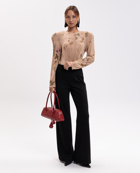 Magda Butrym Beige bodysuit with accent shoulders BODYSUIT269926