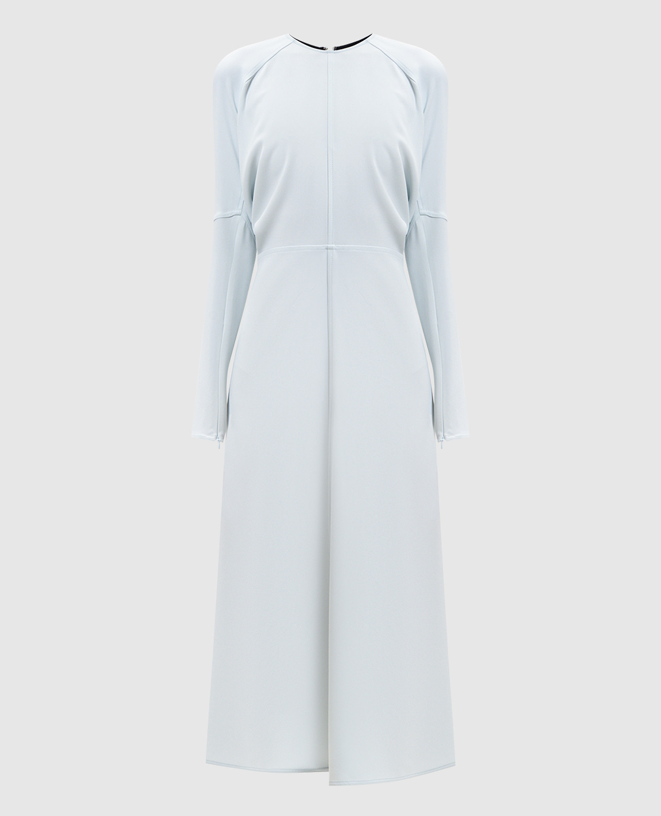 

Blue Dolman Midi Dress Victoria Beckham, Light blue