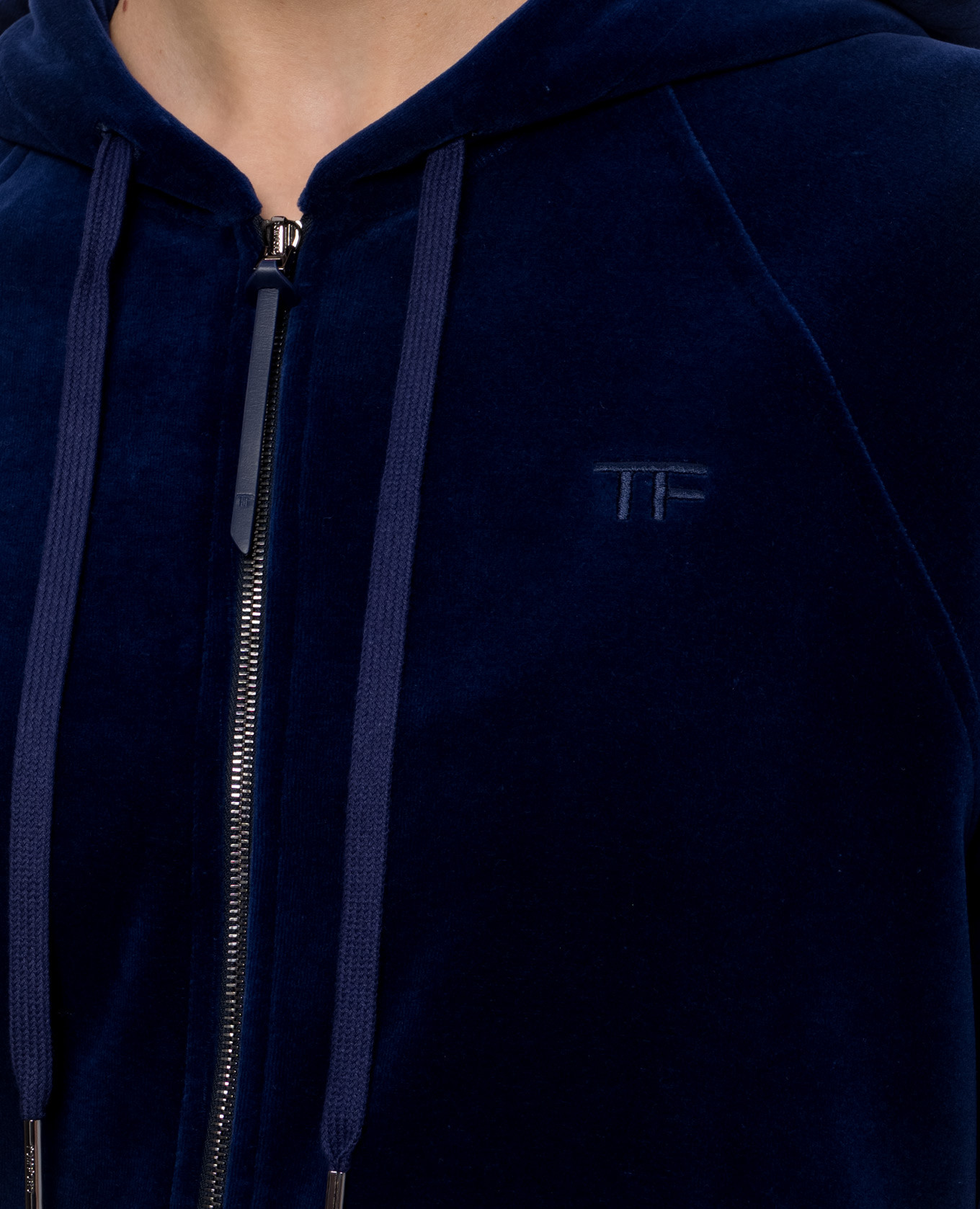 Blue velour sports jacket Tom Ford 5