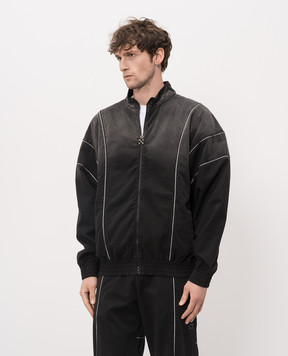 Off-White Black sports jacket 44MBD05MS26F002