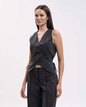 Alexander McQueen Gray wool vest 871461QJAGG