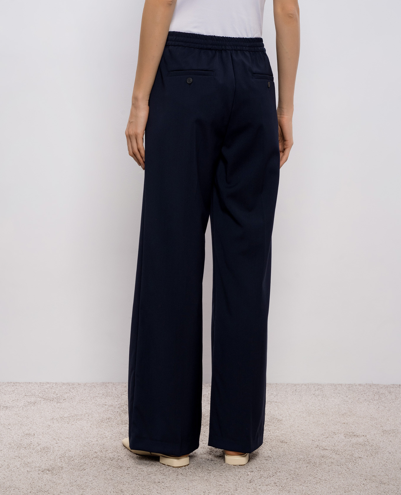 

Blue WKDMALLO wool trousers Max Mara Weekend