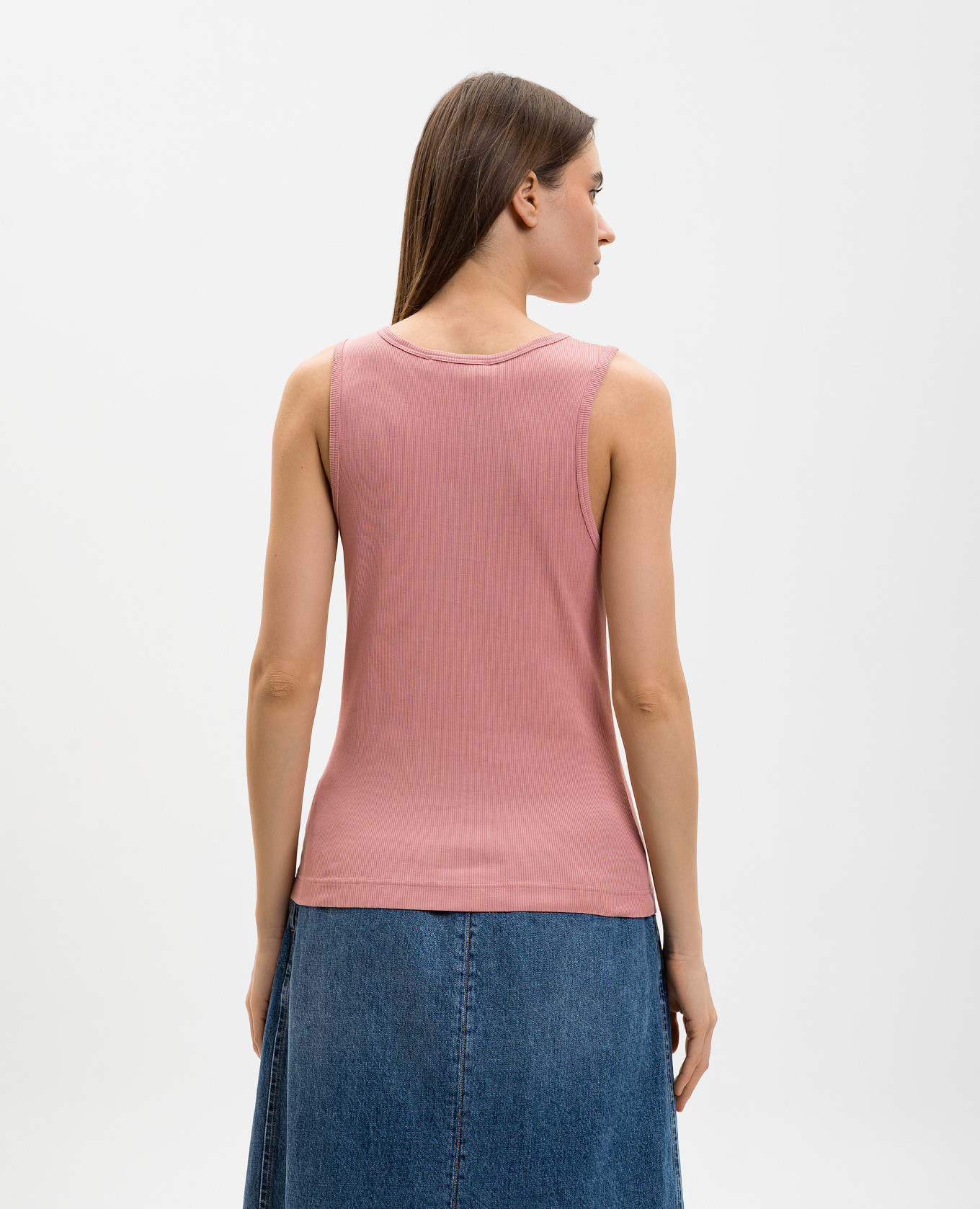 

Pink ribbed top with DG Records print Dolce&Gabbana