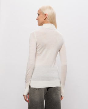 Ermanno Scervino Ivory wool jumper D495M311APATL