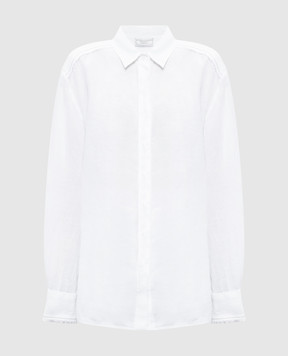 Peserico White linen shirt M06015T001617