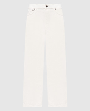 The Row Lesley white jeans 5660W1493