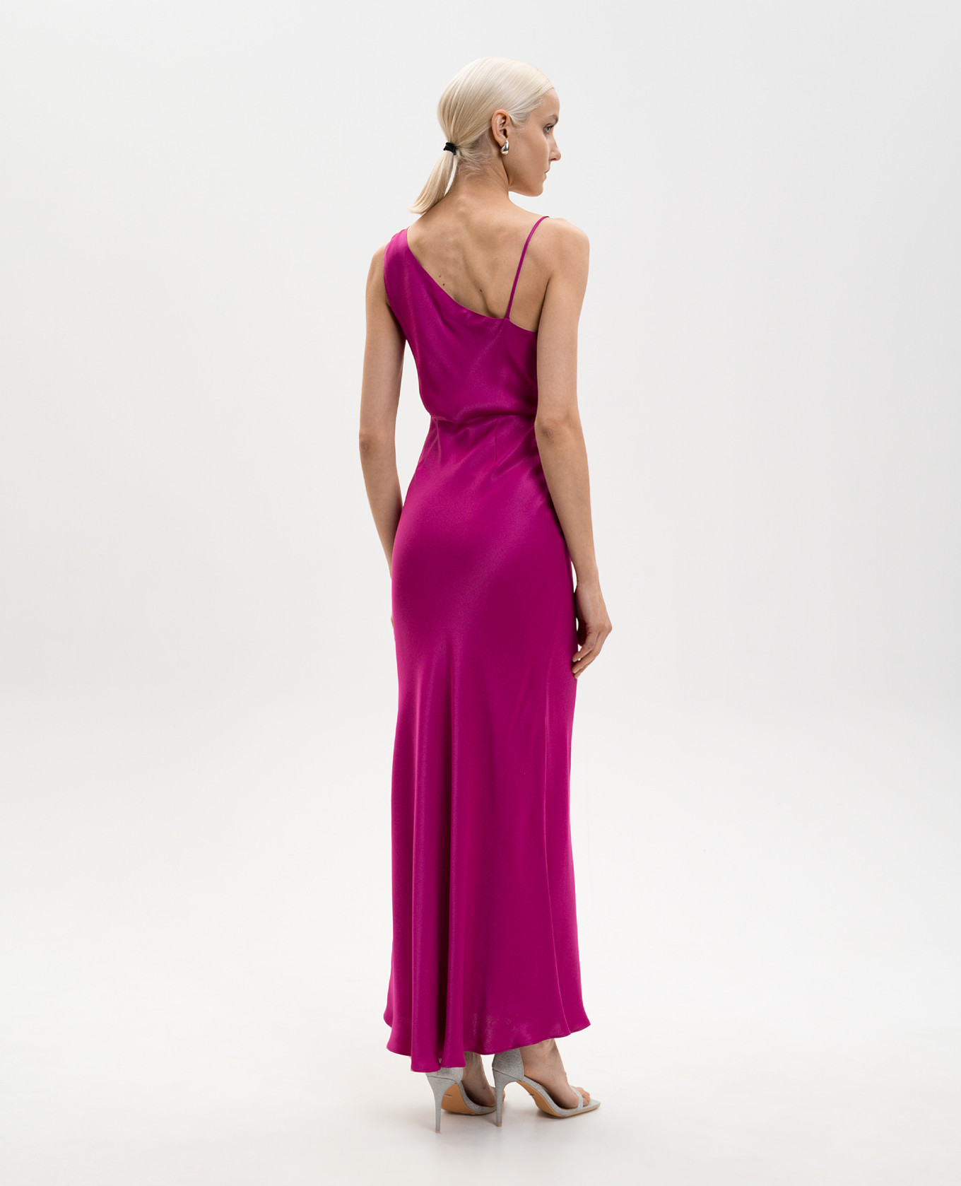 

Purple midi dress Twinset, Violet