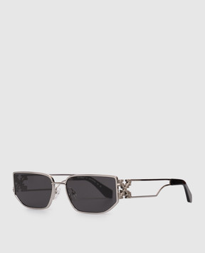Off-White Allen Silver Sunglasses OW1027720760