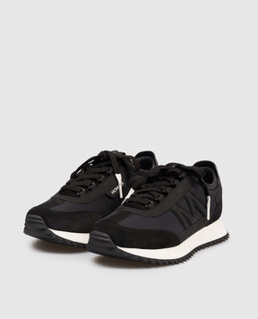 Moncler Black Pacey2 combination sneakers L109A4M00030M7280