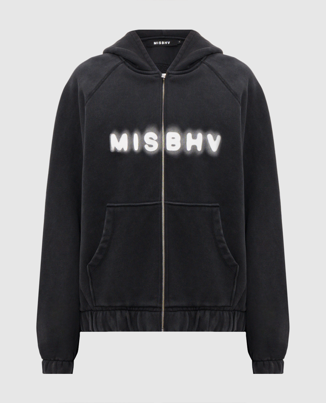 

Black sports jacket with logo print Misbhv