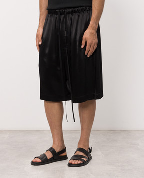 Ann Demeulemeester Raul black Bermuda shorts B0013939FA734