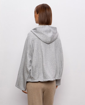 Brunello Cucinelli Grey melange sports jacket MP991B2O06