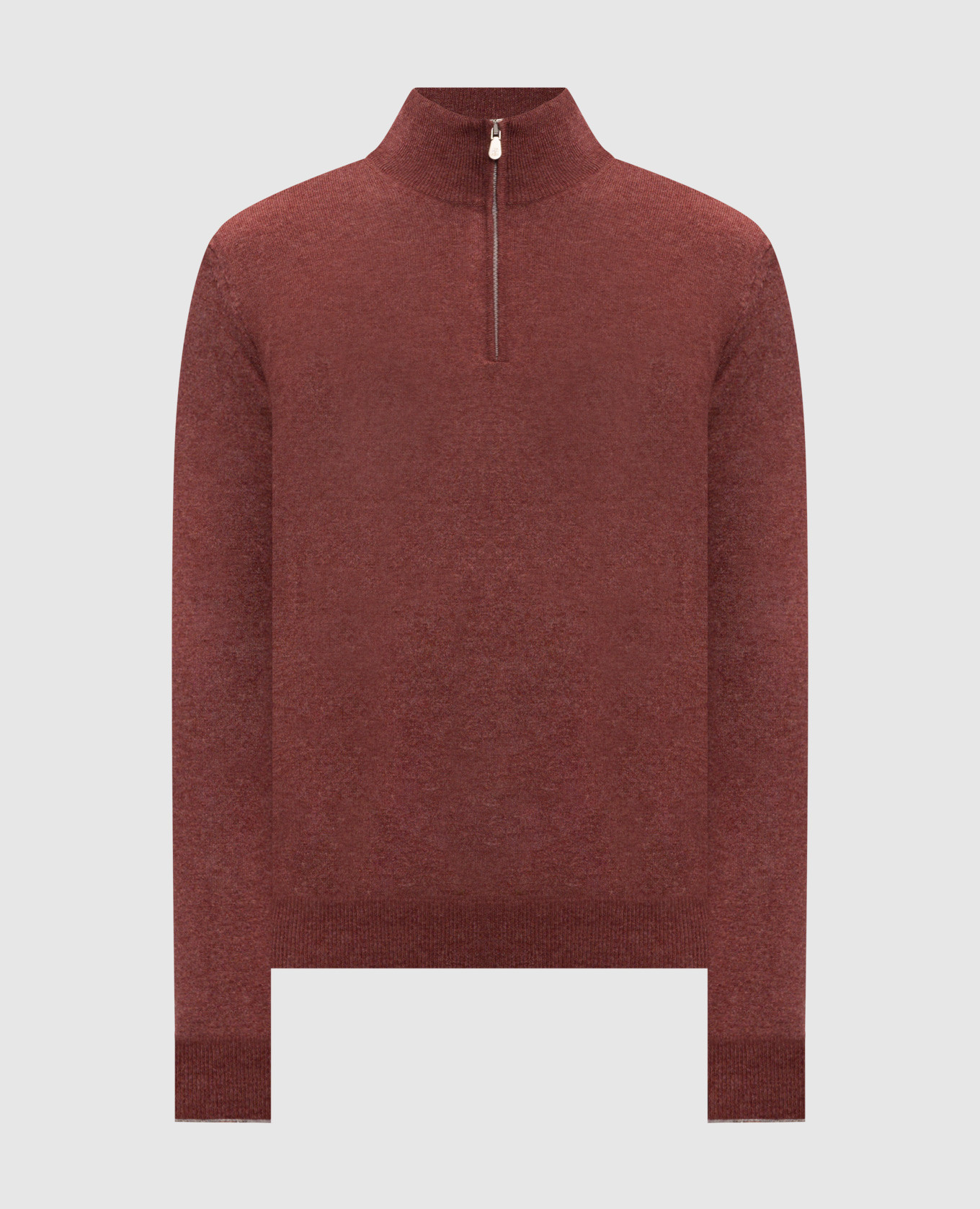 Burgundy cashmere jumper