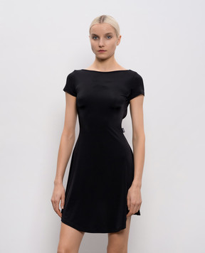 Vetements Black mini dress WE76DR448B