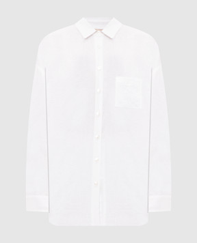 Twinset White linen shirt 261TT2301