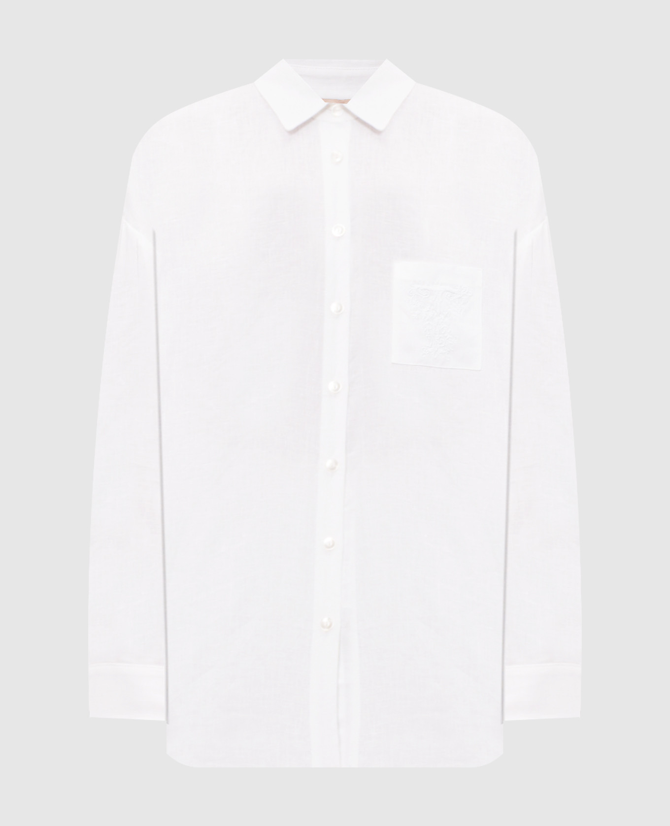 White linen shirt