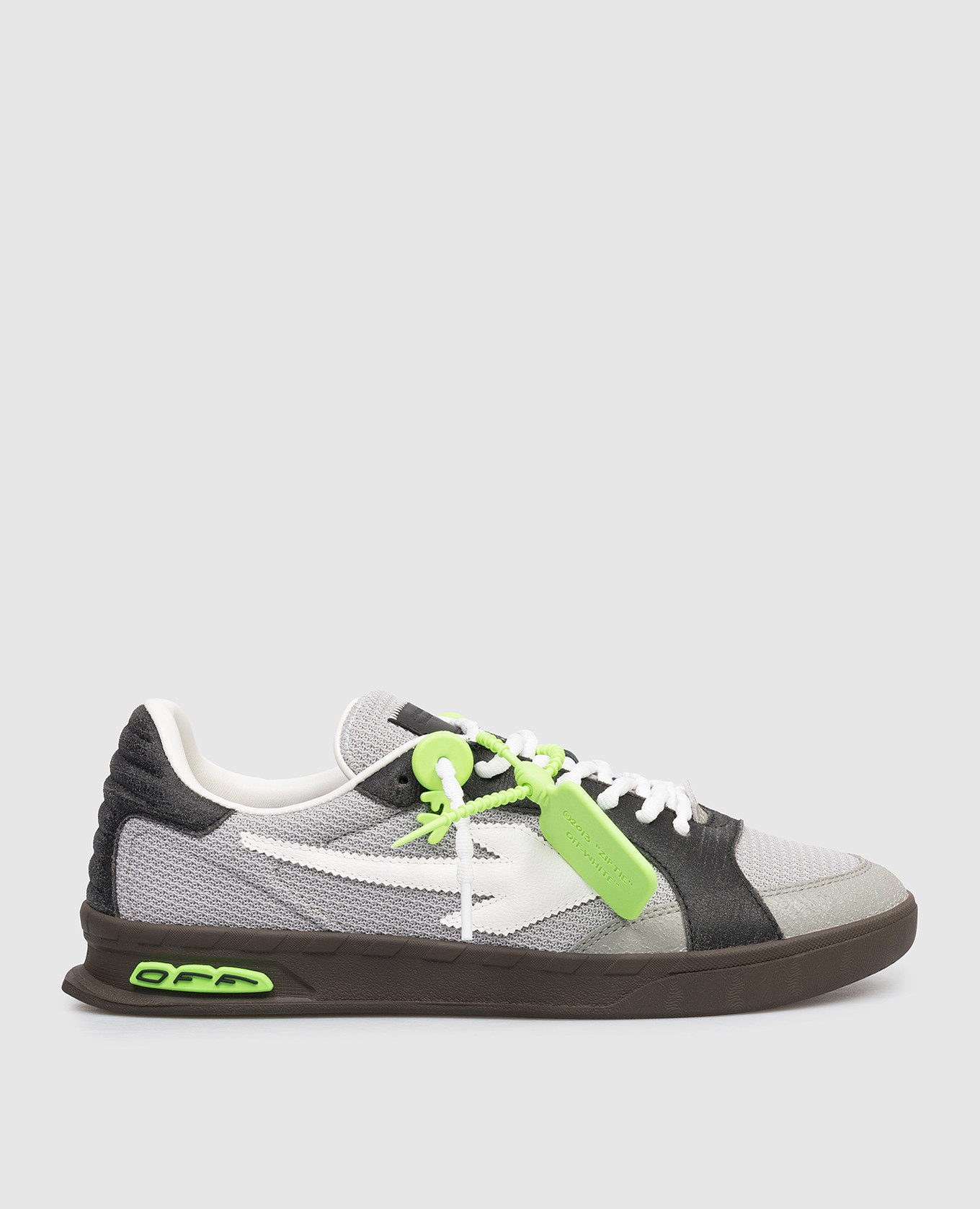End Of Play grey combination sneakers