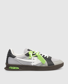 Off-White End Of Play grey combination sneakers OMIA2ALS26FAB001