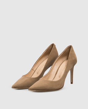 Babe Pay Pls Beige suede shoes 201801ZA