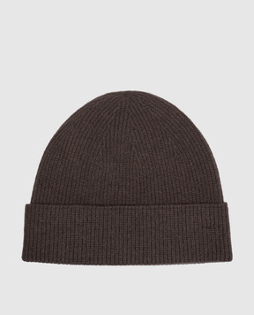 MooRER Brown cashmere hat MIDASX12