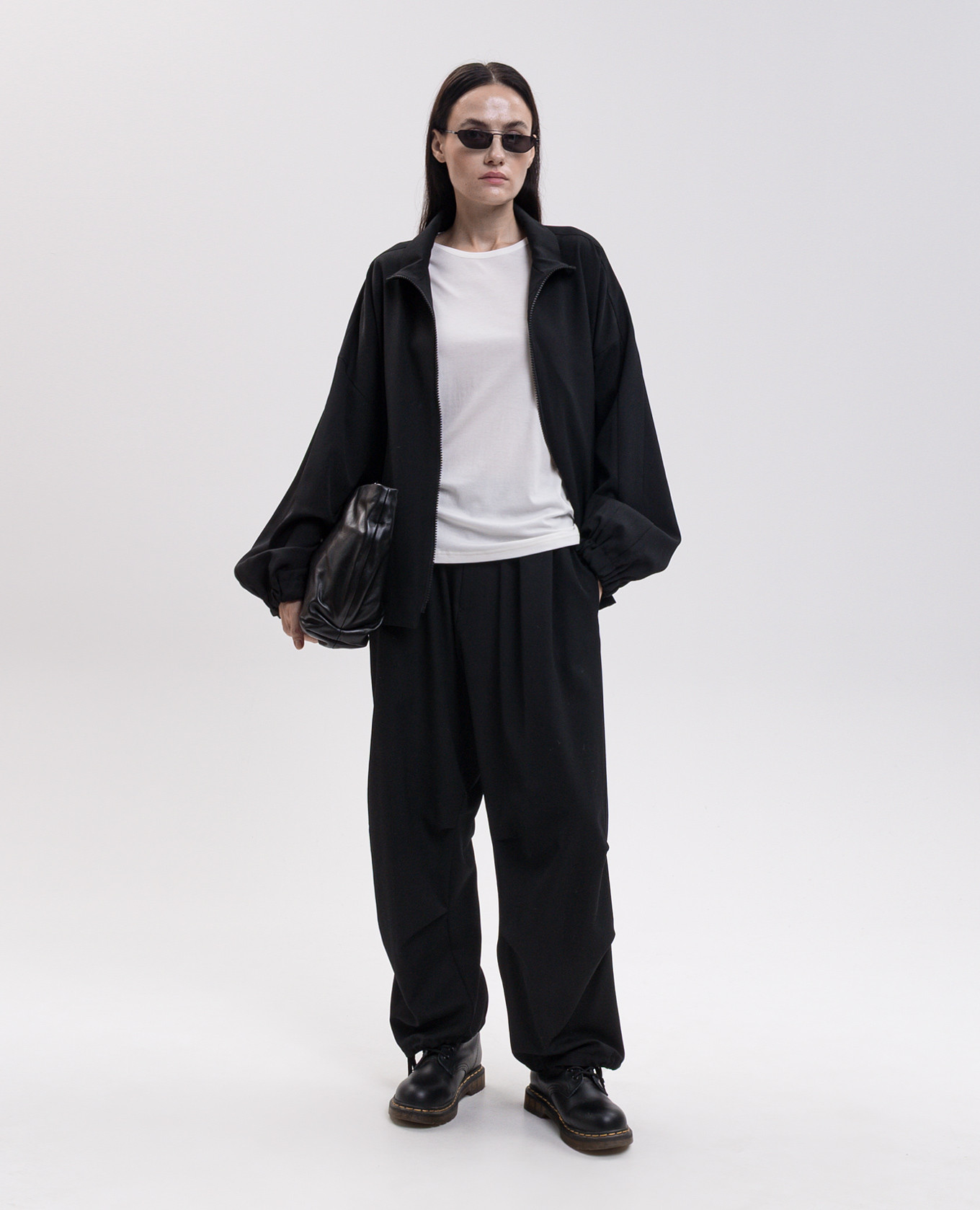 Black wool pants Y`S Yamamoto 2