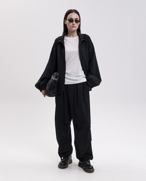 Y`S Yamamoto Black wool jacket YWY42130