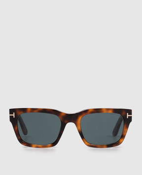Tom Ford ANDY brown tortoiseshell sunglasses FT1333