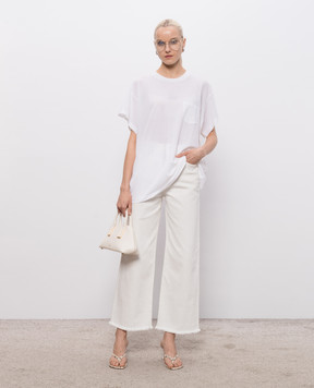 Khaite White Wanda T-shirt 181241012