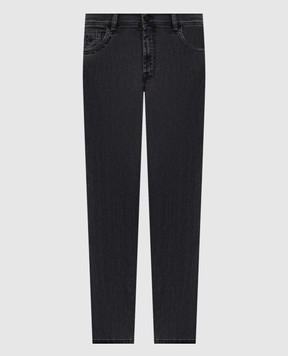 Scissor Scriptor Costantino black distressed jeans COSTANTINOT1891231