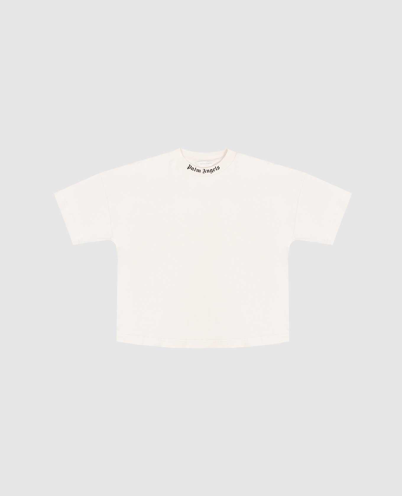 

Children's ivory T-shirt with logo print Palm Angels, Beige