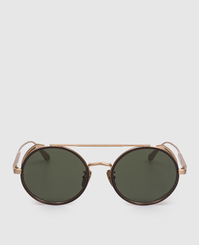 Linda Farrow Baret gold sunglasses LFL1631C2SUN