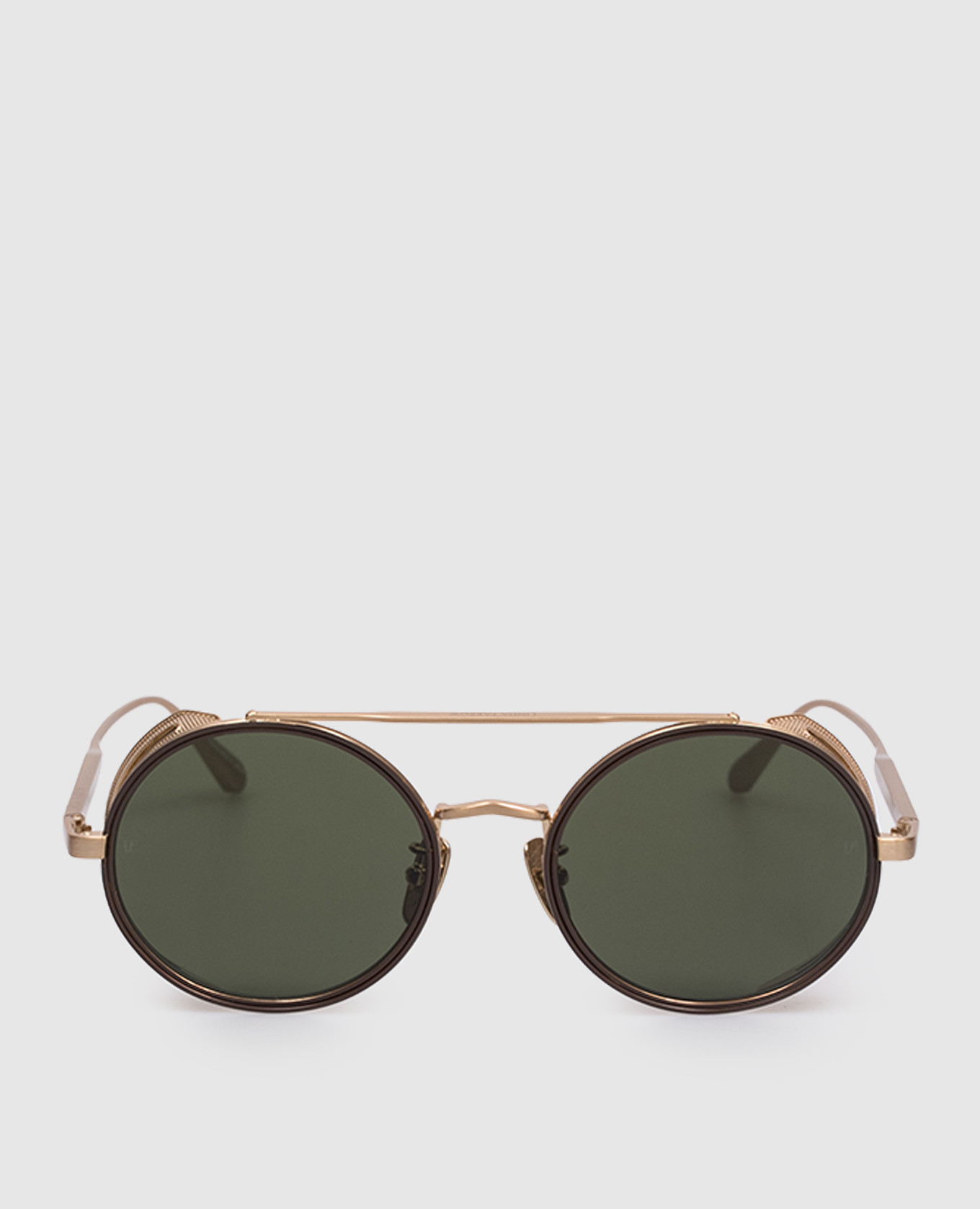 

Baret gold sunglasses Linda Farrow, Golden