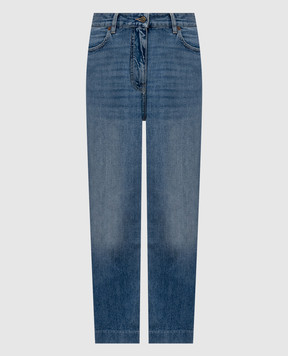 Valentino Blue jeans with a worn effect 9B3DD22NACH