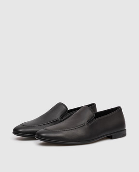 Stefano Ricci Black leather loafers UC38G2361NPS