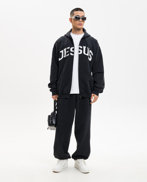 Vetements Black Jesus Christ sports jacket ME76ZU191BW
