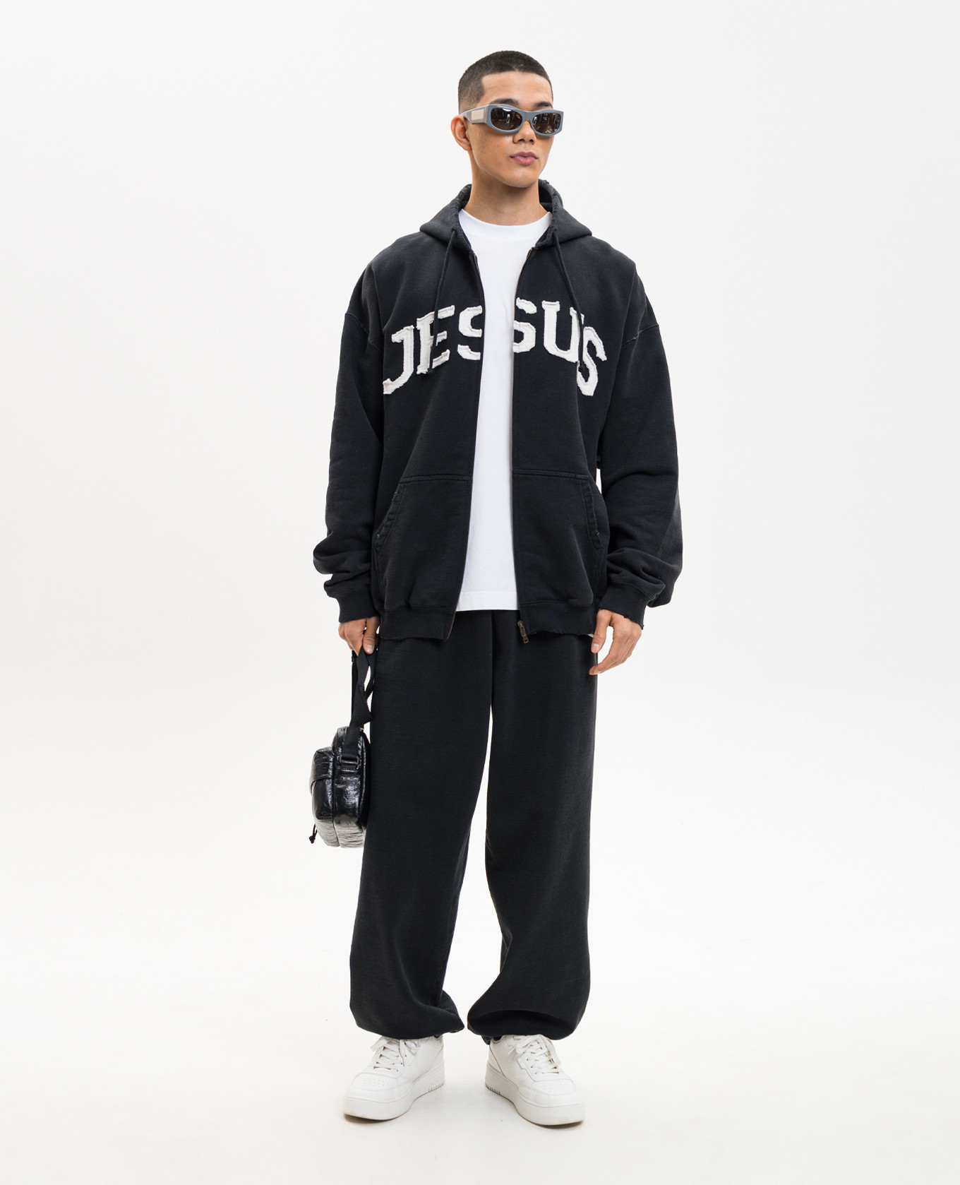 

Black Jesus Christ sports jacket Vetements
