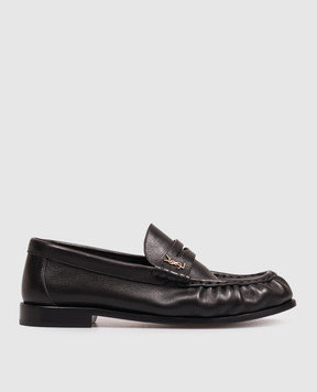 Saint Laurent Black leather loafers 81890825VAA