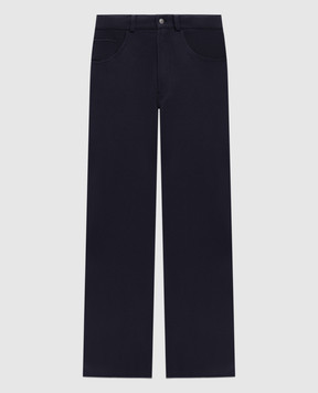 Maison Margiela MM6 Blue pants S52KA0581M25025