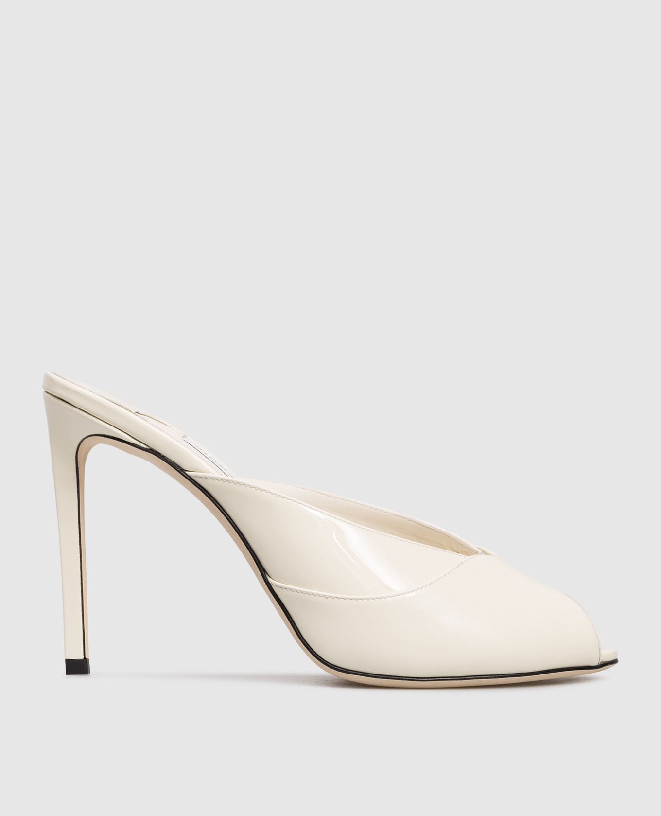 Brigitte patent leather mules