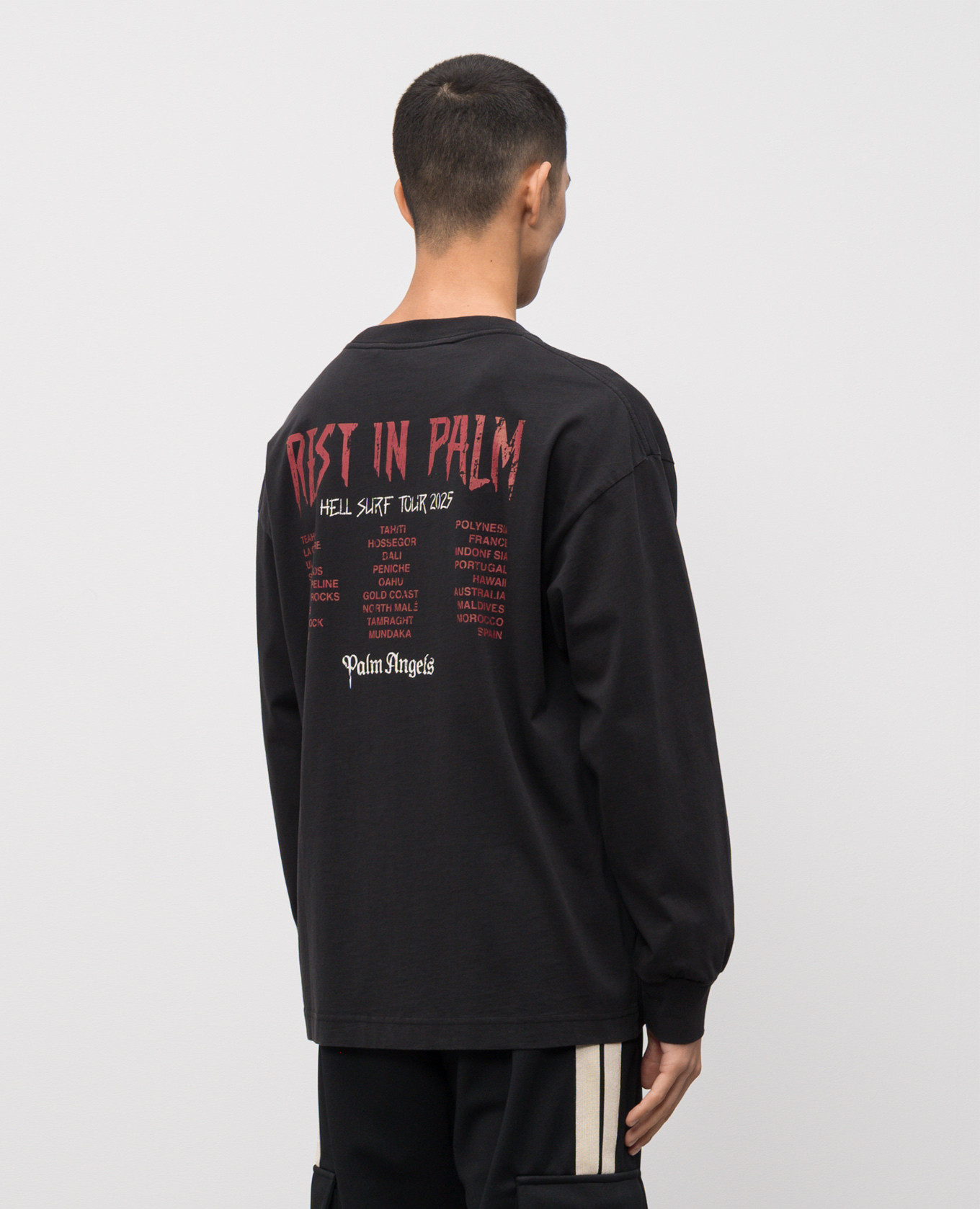

Black longsleeve Rest In Palm Palm Angels