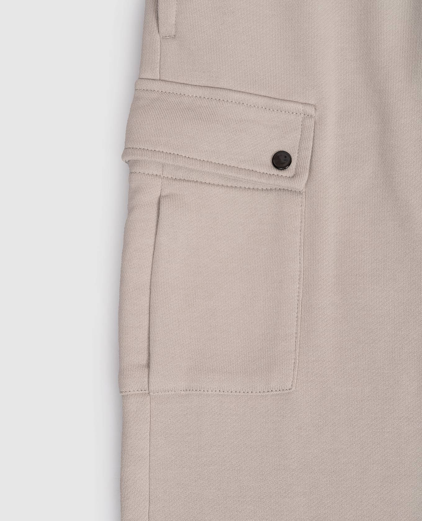 Kids' grey cargo joggers with logo patch C.P. Company 3