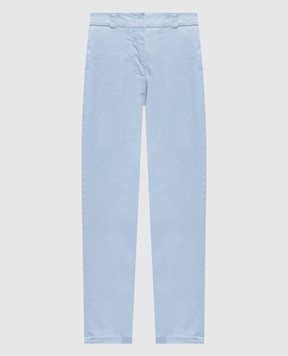 Peserico Blue pants with lapels A04680T2302481