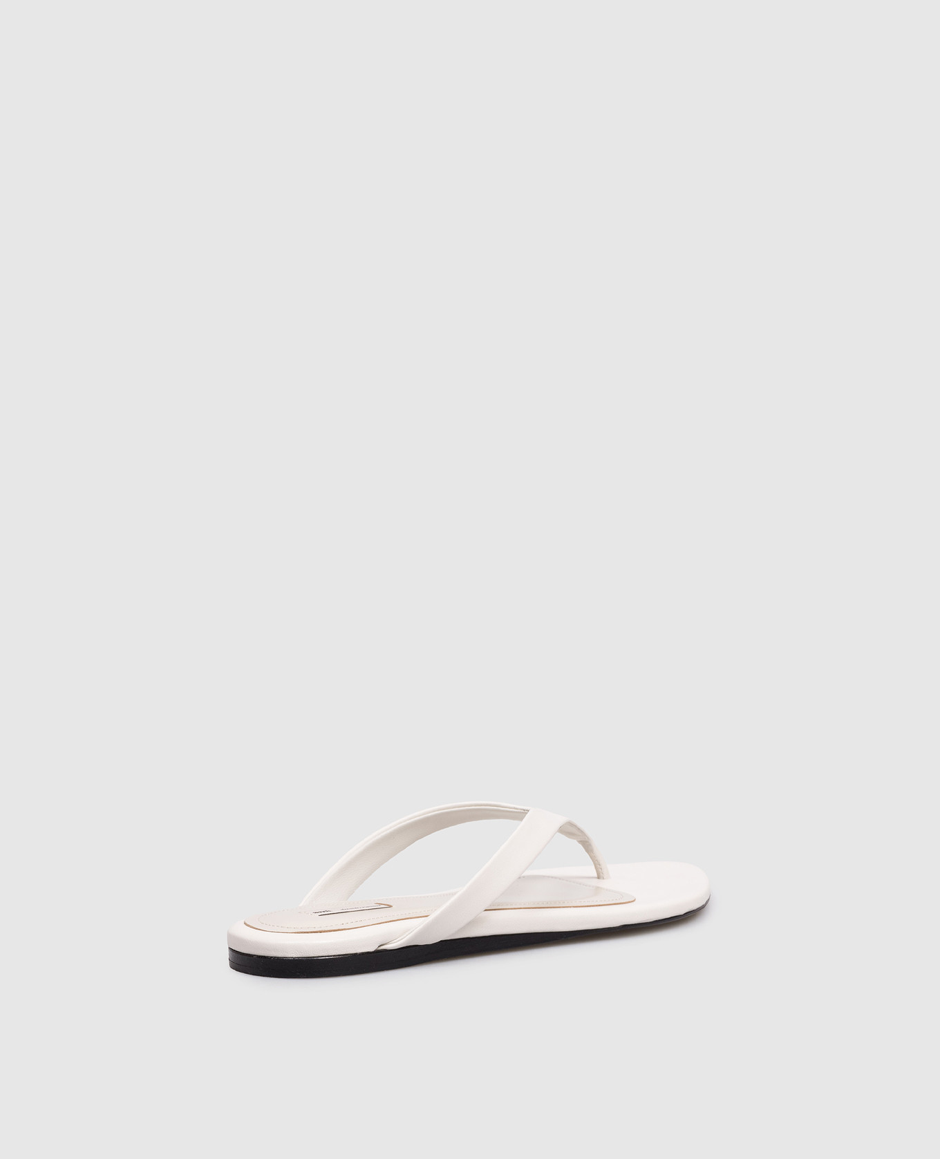 

White leather flip-flops Ami Paris