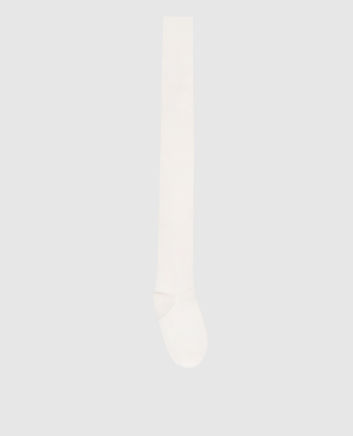 Children's tights with cashmere in ivory color