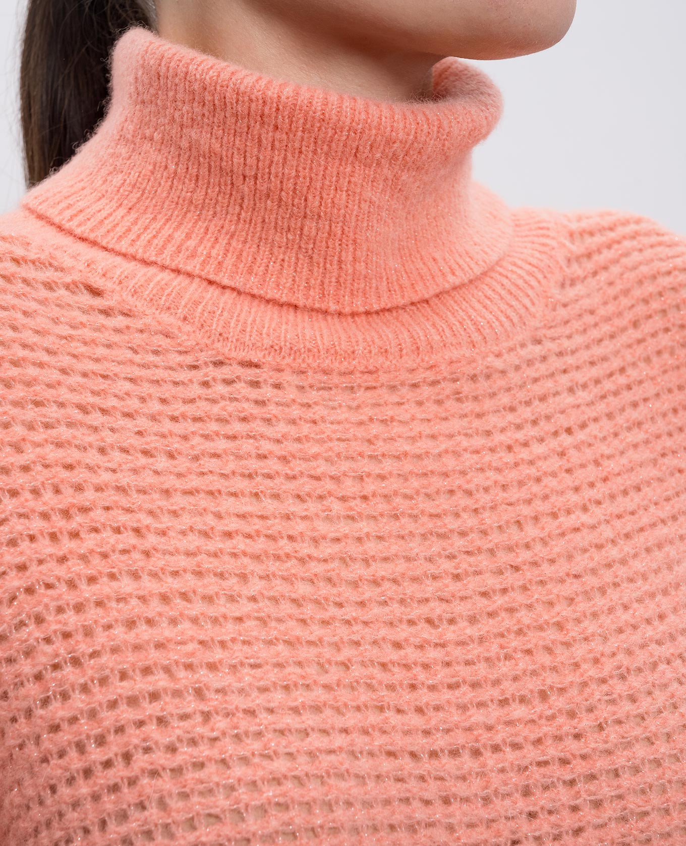 

Pink alpaca wool sweater Peserico